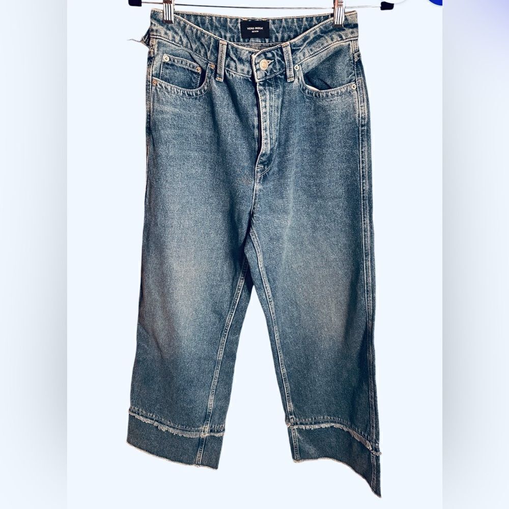 Vero Moda raw edge detail.